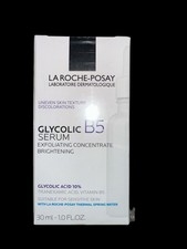 La Roche-Posay Glycolic B5 Serum Exfoliating Brightening 1oz NIB Exp 07/2027
