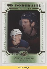 2019-20 Upper Deck UD Portraits Rookies Green Joakim Nygard #P-62 READ a3q