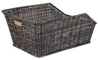 Fahrradkorb FüR Hinten Basil Cento Rattan Look Mit Wsl-System 47 X 34 X 24 Cm...