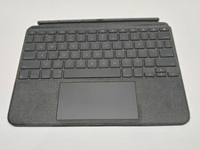 Logitech Combo Touch Backlit Keyboard For iPad Air 820-009639 Very Good