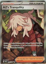 AZ'S TRANQUILITY 106/086 UR CHAOS RISING POKEMON HOLO NM