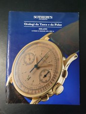  Catalogo sothebi's 1990 asta orologi polso e tasca antichi