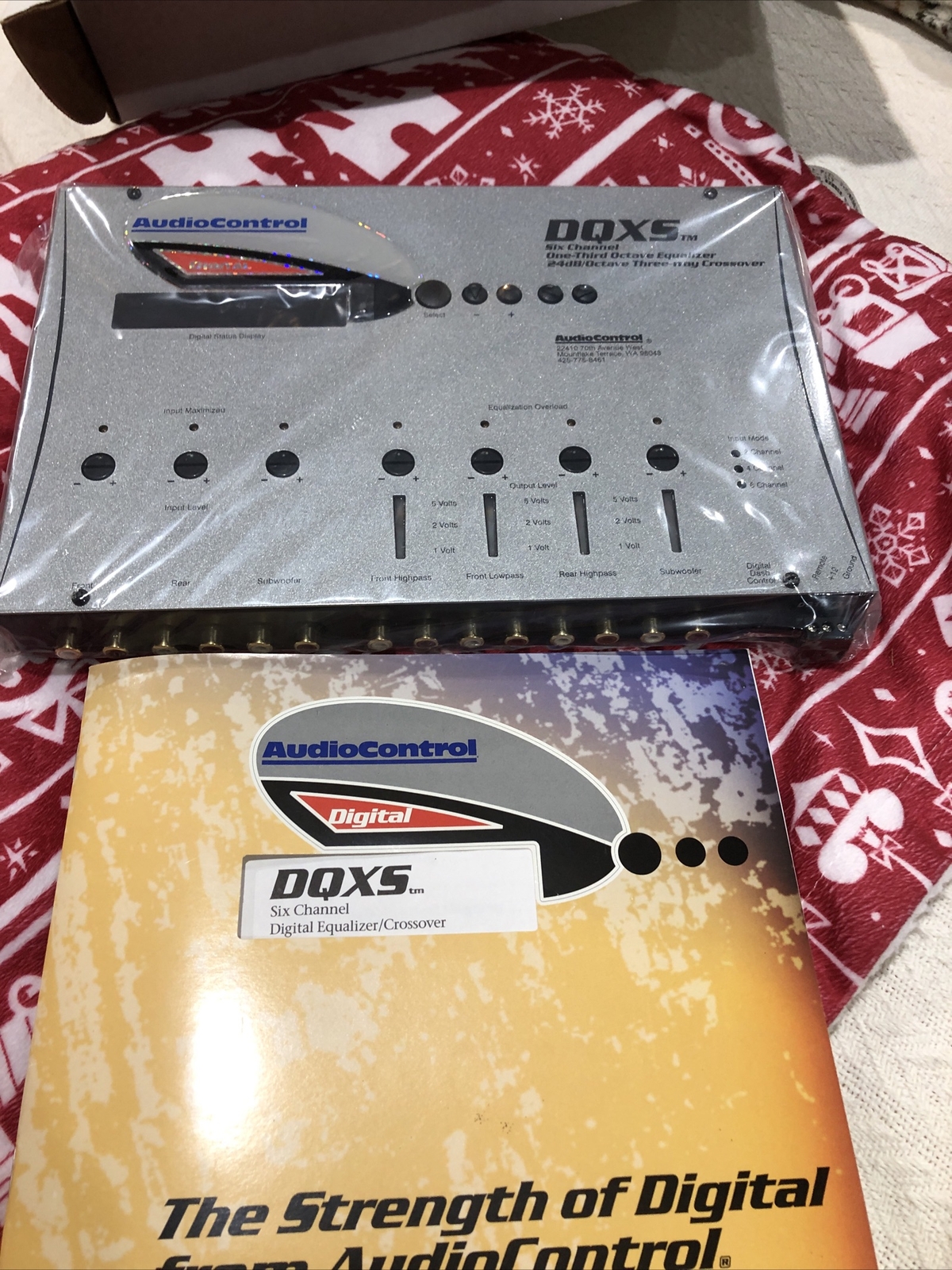 Audio Control DQXS EQ Crossover With Dash Control DDC Brand New Old School Audio eBay