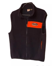 Crazy Shirts Fleece Full Zip Vest, Size L