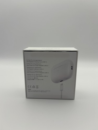 Apple AirPods Pro 2nd Gen MagSafe Wireless Charge Case USB‑C Open Box Never Used - Zdjęcie 3 z 7