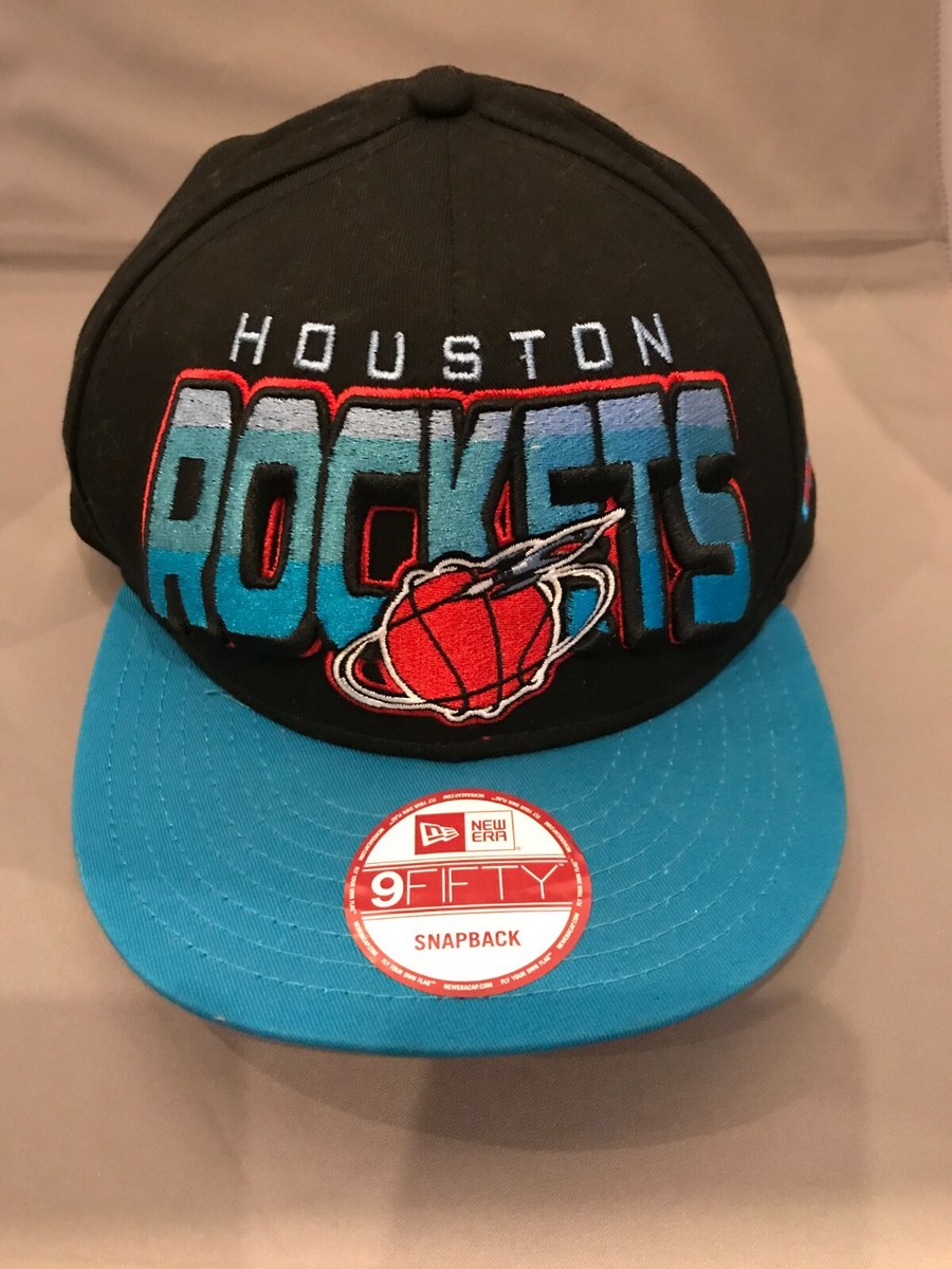 Houston Rockets New Era Logo 9FIFTY Snapback Hat NEW with Stickers