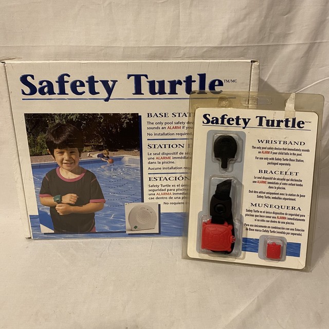 Safety Turtle Pool Alarm System Base Station W/ 1 Wrist Band B102 Child