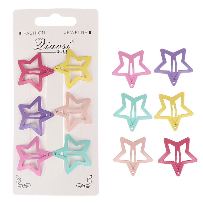 Star shaped hair deals clips