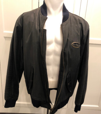 VTG GUESS GEORGES MARCIANO VARSITY LEATHER JACKET