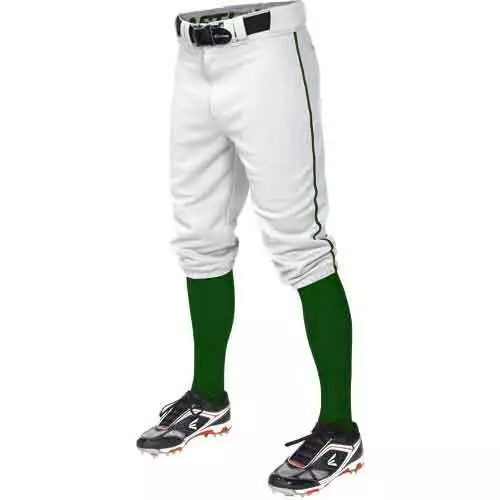 Easton Pro + Knicker Style Adult Men's Piped Braided Baseball Pants A167105 - Picture 12 of 15