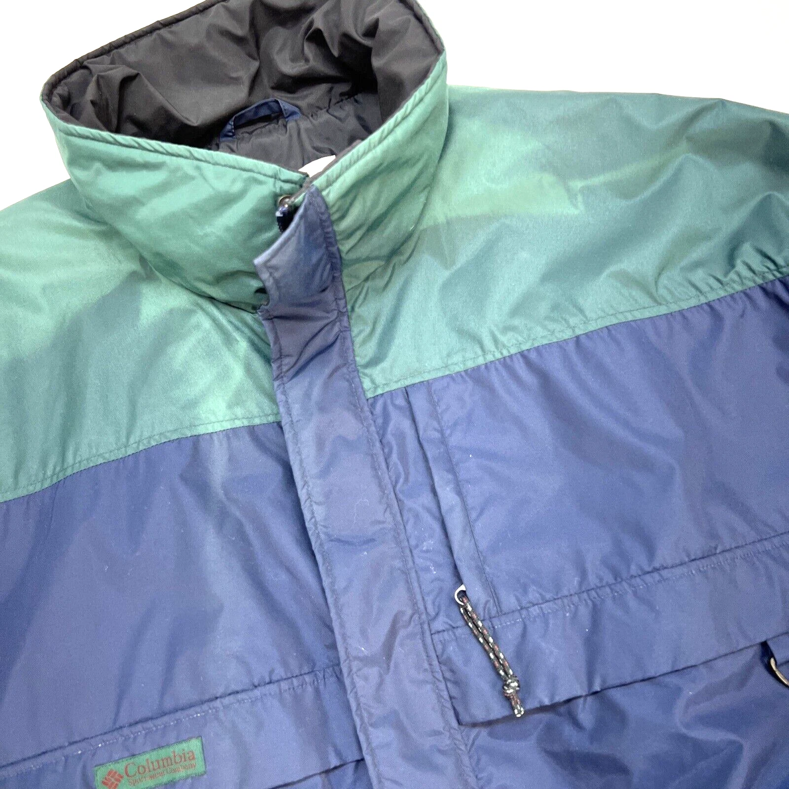 Columbia Sportswear Zip & Snap 6 Pockets Long Sleeve Nylon Jacket Men XXL Navy
Opens in a new window