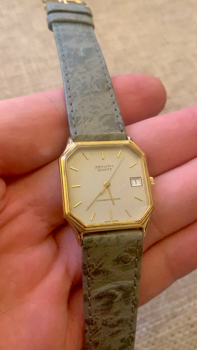 ✓ ZENITH Cosmopolitan - Rare Vintage - Quartz ✓ | eBay