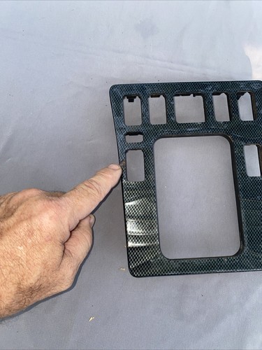 1993 Sportline W201 190E OEM Carbon Fiber Center Console Wood Shifter - Picture 3 of 3