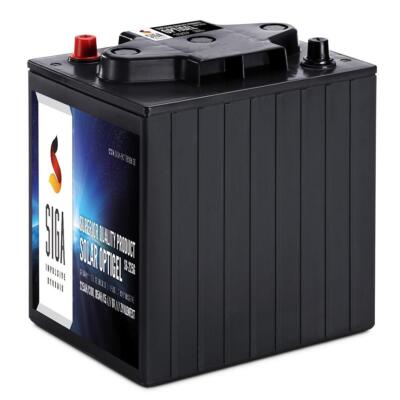 SIGA OPTIGEL 225Ah 6V Gel Batterie Solar Versorgung Antrieb Hubwagen 180Ah Akku