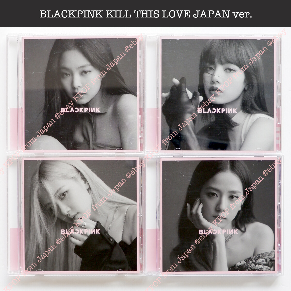 BLACKPINK - BLACKPINK KillThisLove JISOO ジス セット BLACKPINK – Kill This Love -JP Ver.- – CD (Jisoo Version