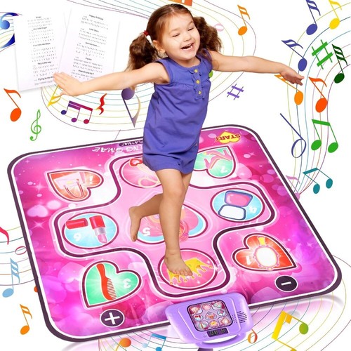 LED Interactive Musical Dance Mat Toy with 6 Game Modes for Girls Birthday Gifts - 第 20/20 張圖片