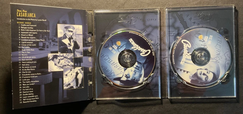 Casablanca - 2 disc Special Edition  DVD w/ Slipcover - Excellent !!! - Image 4 of 4