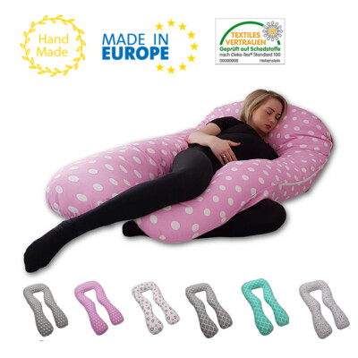 Schwangerschaftskissen Stillkissen Lagerungskissen Seitenschläferkissen XL 140cm