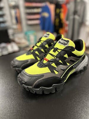 Size 46EU/13US Valentino Garavani Men's Climbers Black/Yellow