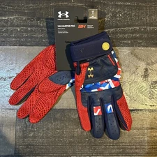 Under Armour Freedom Harper Pro USA Baseball Batting Gloves Limited Large