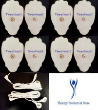 Eliking IPro Compatible Lead Cables with 8 Replacement Massage Pads