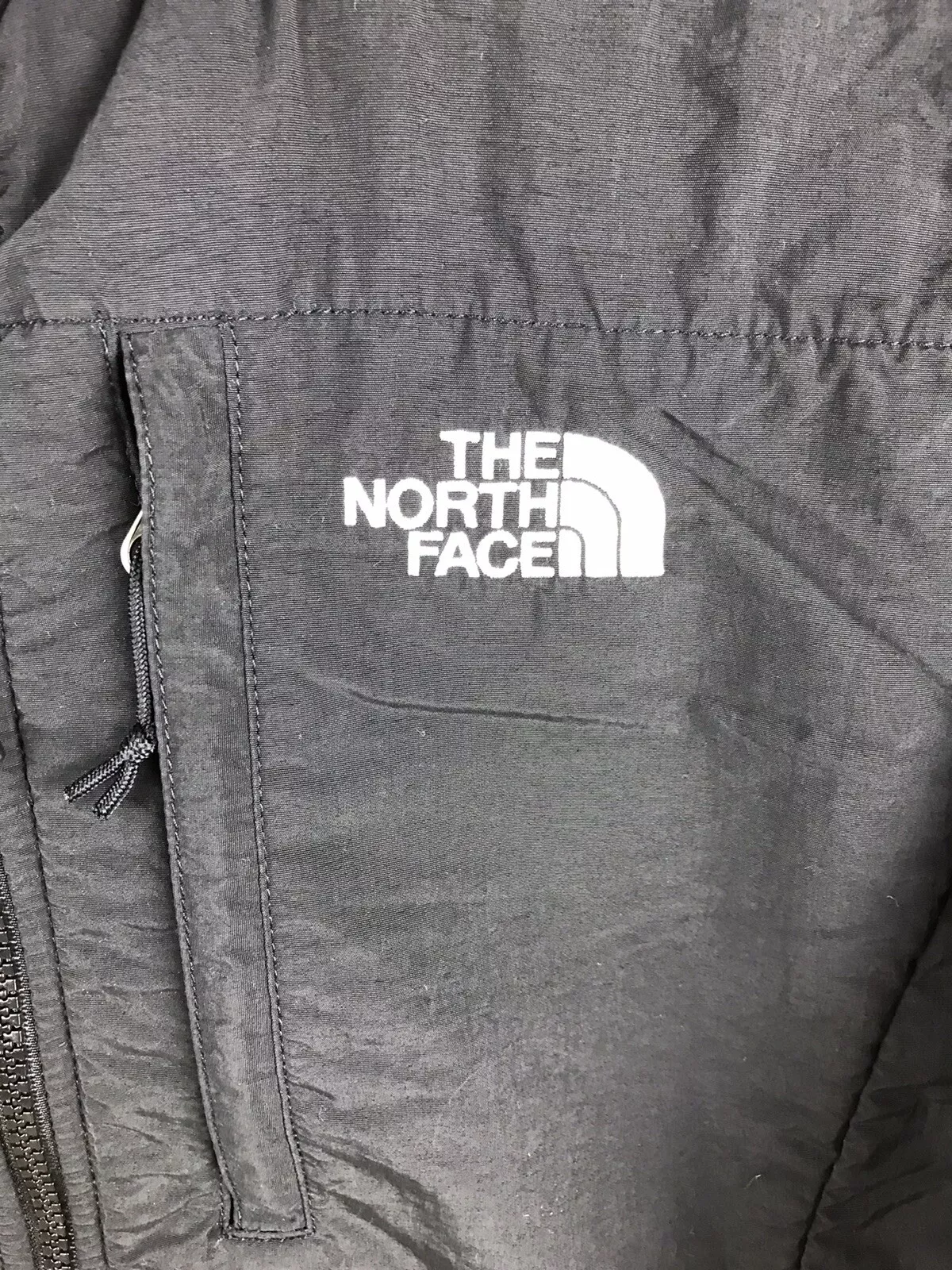 north-face polartec denali fleece full zip pocket jacket