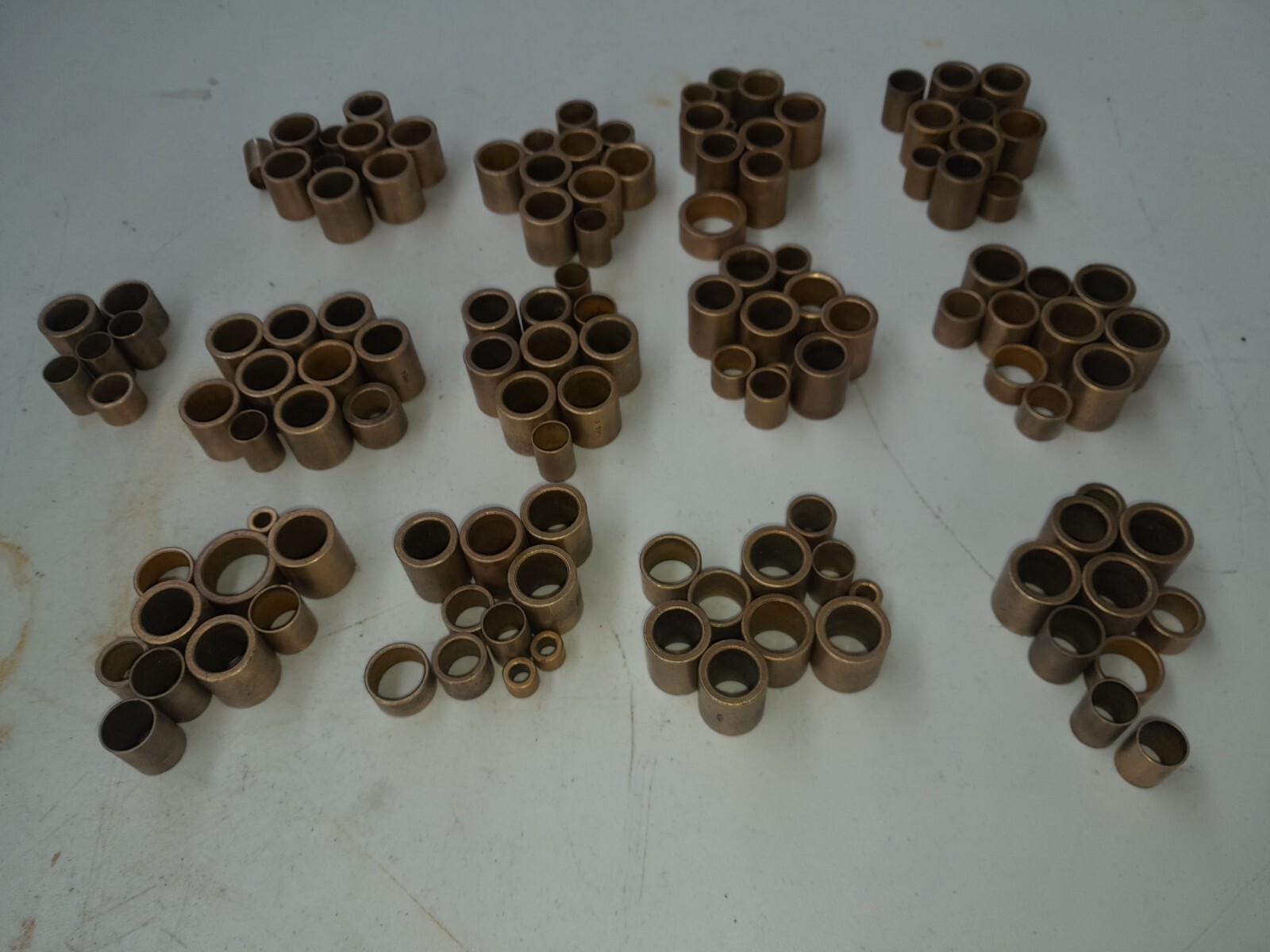 LOT OF 120+ PIECES STARTER GENERATOR BRASS BUSHING ASSORTMENT eBay