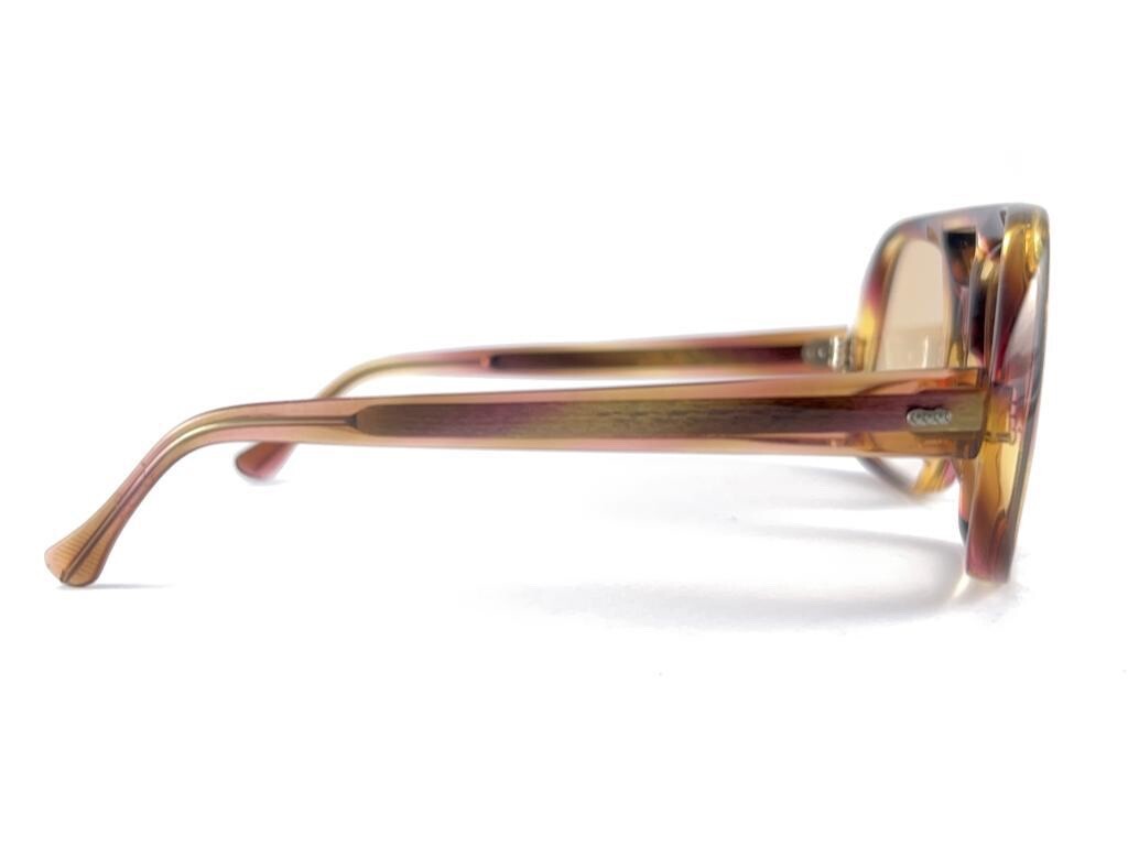 NEW VINTAGE TRANSLUCENT FRAME LIGHT GRADIENT LENS… - image 5