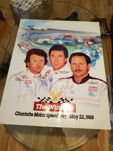 The Winston Poster 1988 Charlotte Dale Sr Darrell Bill - Picture 5 of 5