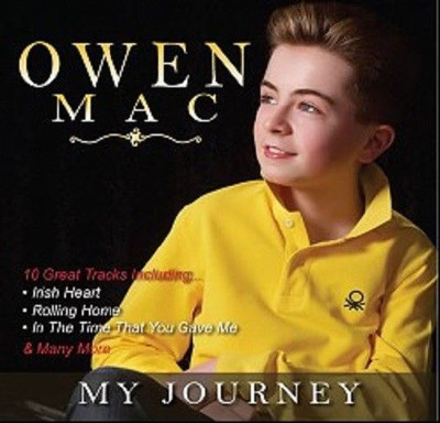 Owen Mac My Journey CD 2018 10 hits songs Brand all new studio recordings