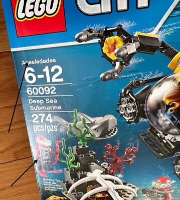RARE LEGO 60090 60091 60092 60093 60095 60096 | City | Deep Sea