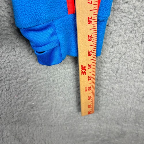 Adidas Jacket Men's XXL Blue Fleece Full Zip Up Predator Soccer Warmup Coat - Picture 9 of 19