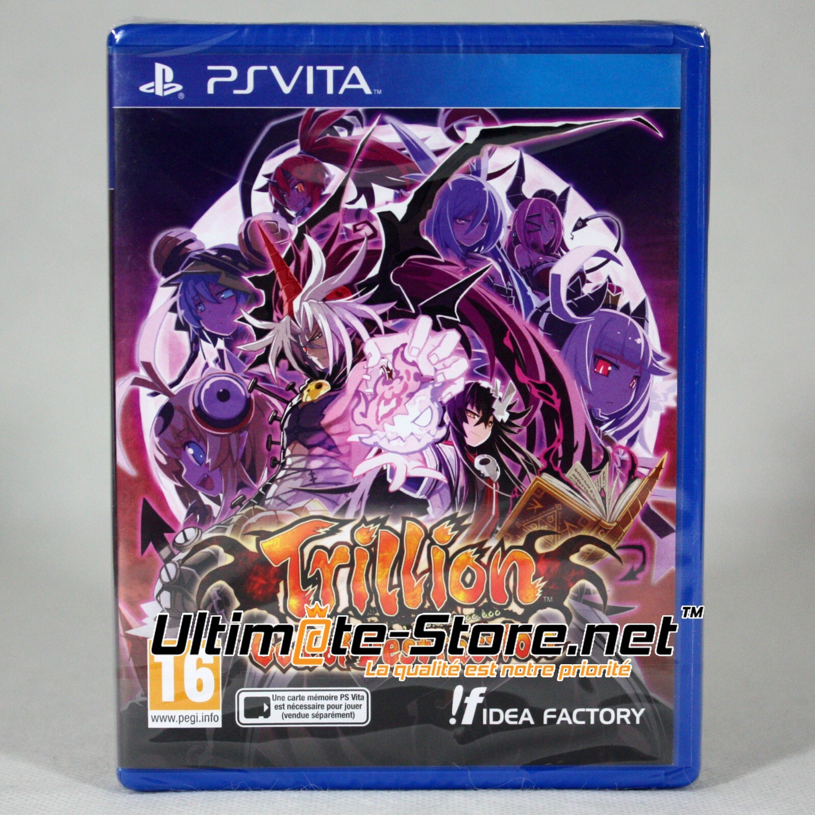 Jeu PSV TRILLION GOD OF DESTRUCTION PS VITA PSVita VF Neuf sous Blister Officiel