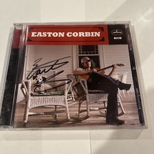 AUTOGRAPHED SIGNED CD COVER - Easton Corbin Self Titled. Excellent Condition.