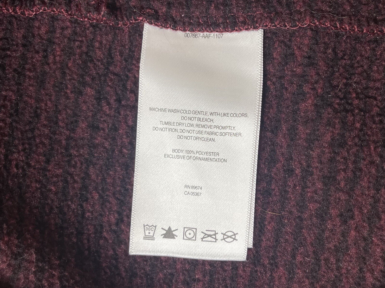 Mountain Hardware Pullover Striped Half Zip Tunic… - image 6