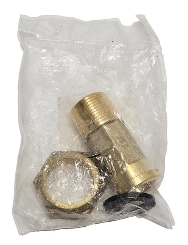 WATER METER NIPPLE COUPLING - 3/4" WITH NUT M20075 - Picture 1 of 5