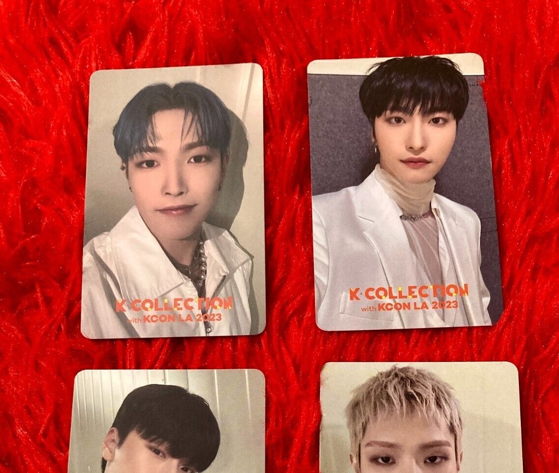 KCON LA 2023 K Collection Ateez Photocards