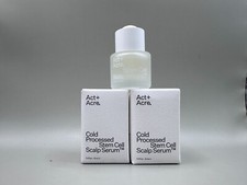 LOT OF 2 ACT  ACRE COLD PROCESSED STEM CELL SCALP SERUM 0.5OZ/15ML 2