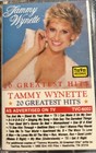 Tammy Wynette 20 Greatest Hits Country Music Album  Cassette 1W19