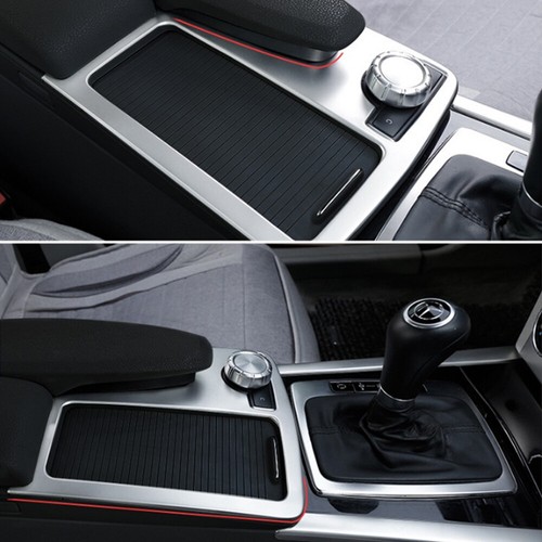 Center Console Cup Holder Panel Cover Trim For Mercedes Benz C E W204 W212 C207 - Picture 9 of 11