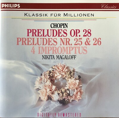 CHOPIN Preludes op.28, Nr 25 & 26, 4 Impromptus | Nikita Magaloff | PHILIPS | EX
