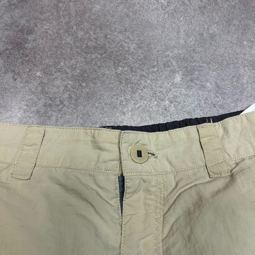 Patagonia Hiking Shorts Mens 90s Vintage Lightweight Bottoms, Beige, Large image 3
