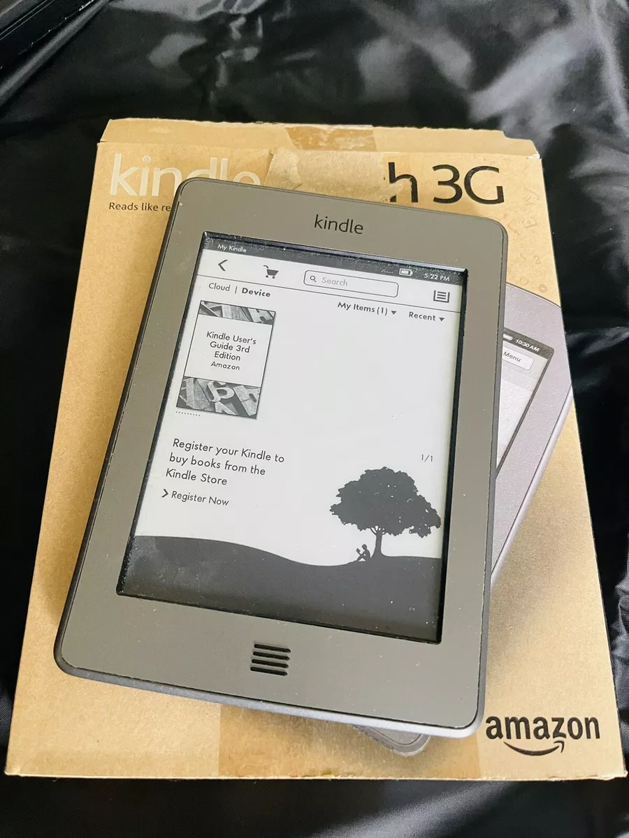 Amazon Kindle Touch (4th Generation) 4GB, Wi-Fi + 3G 6in - Grey