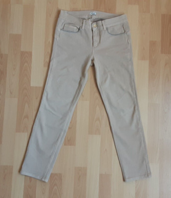 LIU-JO  Milano * DAMEN 5-Pock JEANS HOSE STRETCH * beige * Gr. W30 / L 30