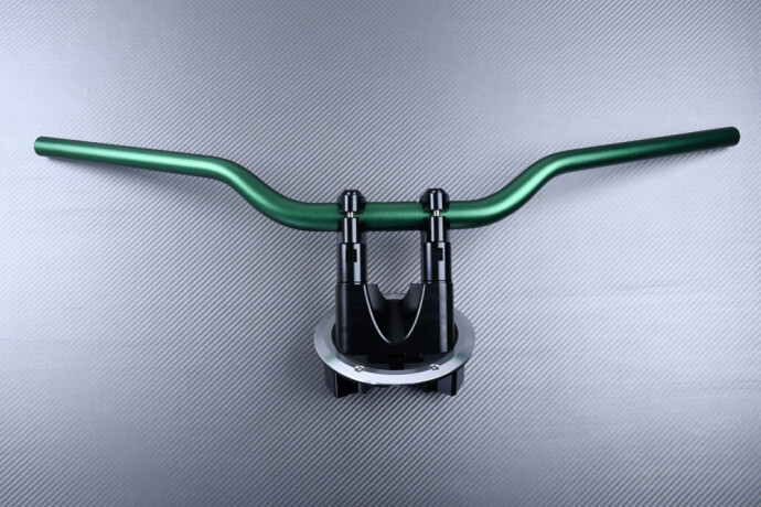 Guidon réglable alu vert pour scooter YAMAHA TMAX 560 TECH MAX
