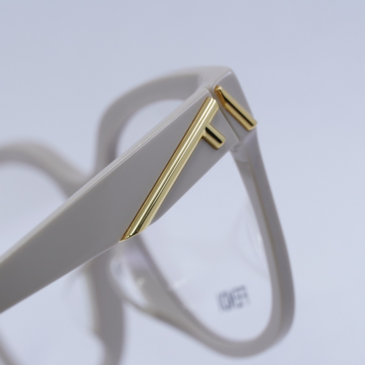 ?️ New Fendi FE50064F 025 Eyeglasses - Pale Silver Frame Fendi Eyewear for a Pure Summer Style – Frame Bay main image 3