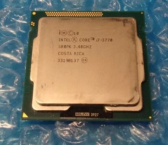 Intel Core i7 3770 3.40GHz 8MB Quad Core Socket LGA1155 CPU