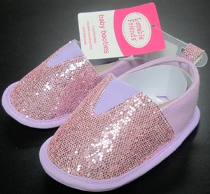 sparkly baby shoes