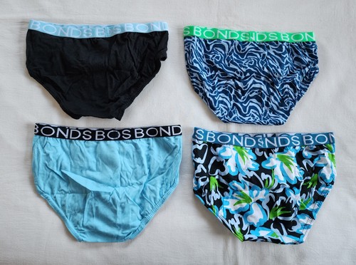 Bonds UXY4KW 9UK Boys Classic Underwear Brief 4 Pack Size 8/10 New - Picture 6 of 7