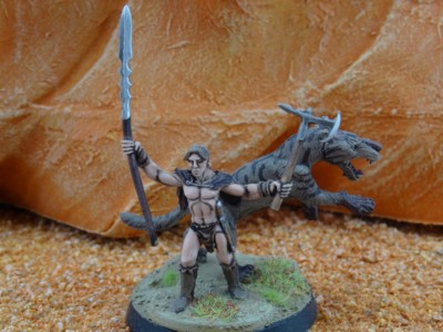 Ral Partha 01-704 ''Dorak & Hyaenodon'' (AD&D, D&D)